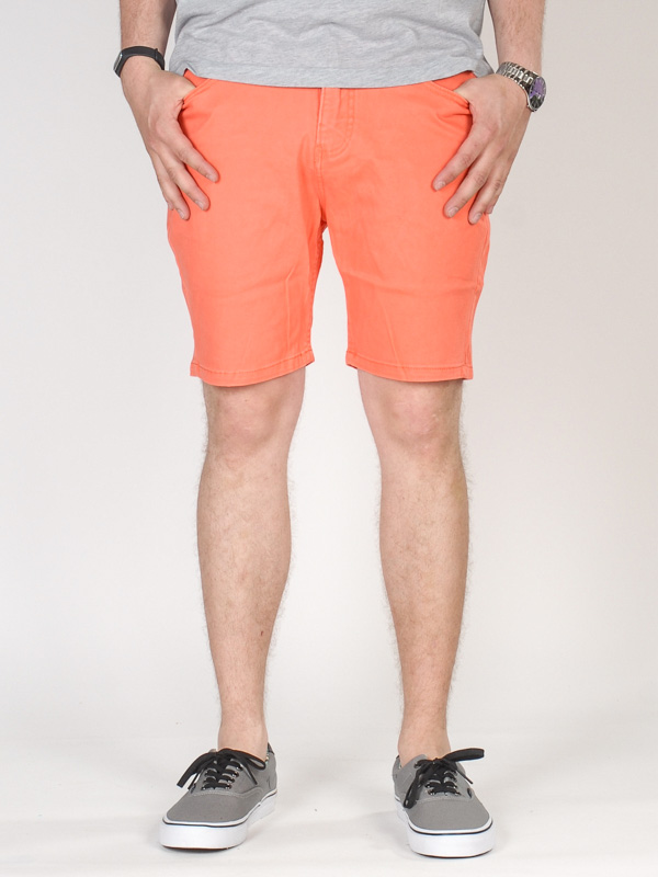 Rip Curl COLOUR HOT CORAL pánske džínsové kraťasy - 32