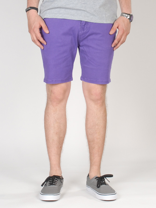 Rip Curl COLOUR ROYAL PURPLE pánske džínsové kraťasy - 33