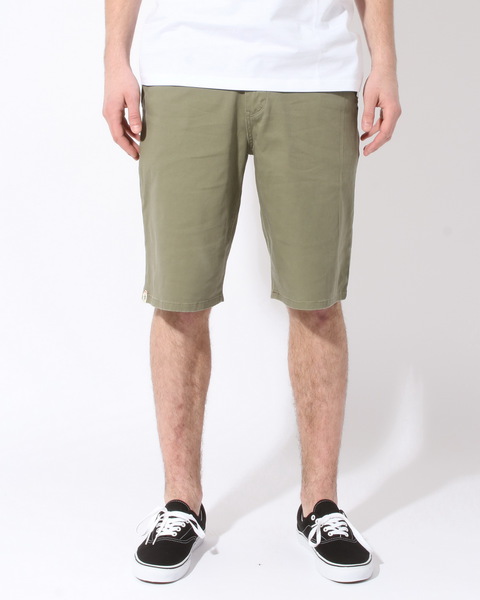 Altamont DAVIS CHINO olive pánske plátené kraťasy - 30