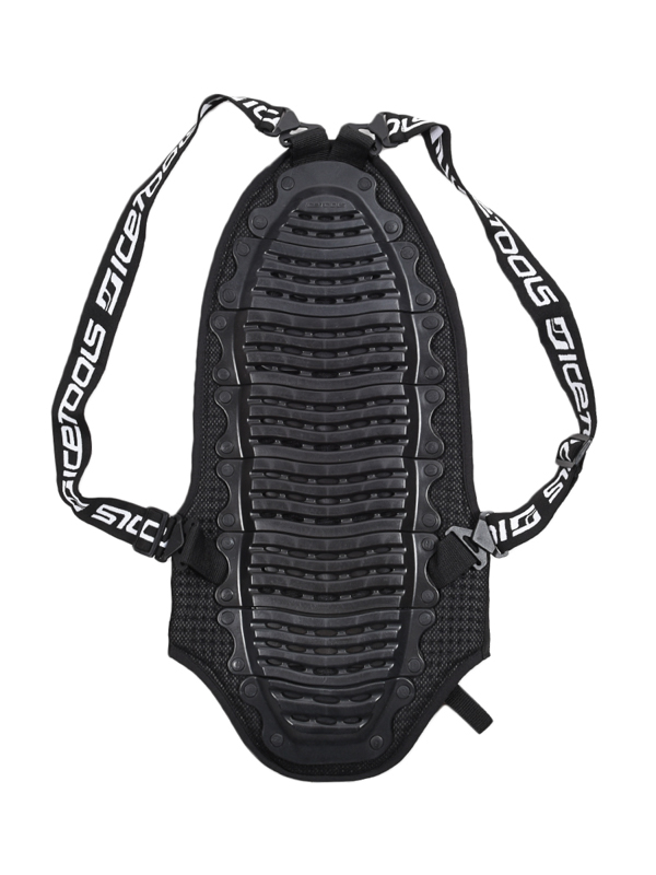 ICETOOLS Back Belt black pánsky chránič na snowboard - S