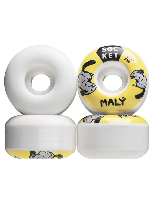 Socket MALY CHINCHILLA S1 tvrdé skate kolieska - 52