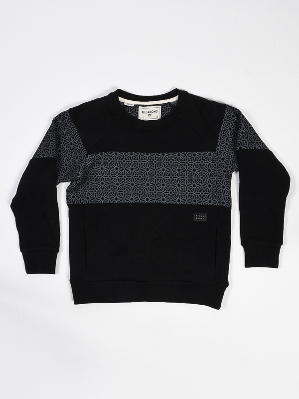 Billabong TRIBONG black detské tričko s dlhým rukávom - 10