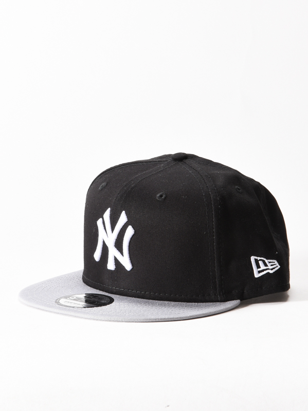 New Era 950 Cotton Block NEY BLACK/GREY/WHT pánska šiltovka s rovným šiltom - M/L