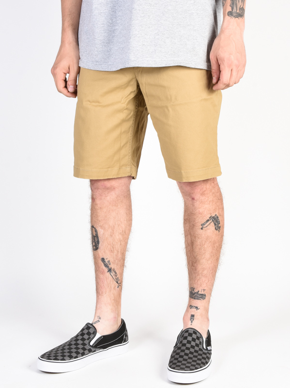 Dc WORKER STRAIGHT KHAKI pánske plátené kraťasy - 38