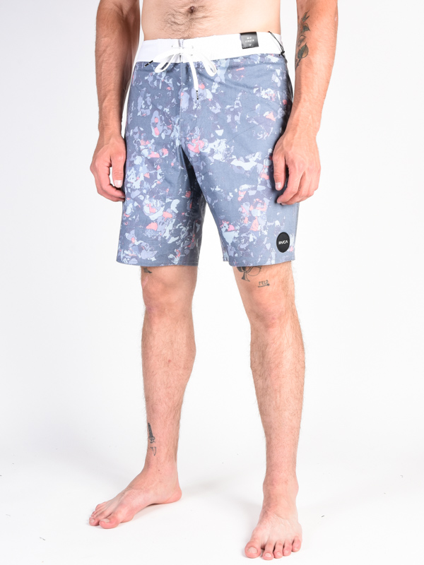 RVCA GRANITE TRUNK dark denim pánske kúpacie kraťasy - 32