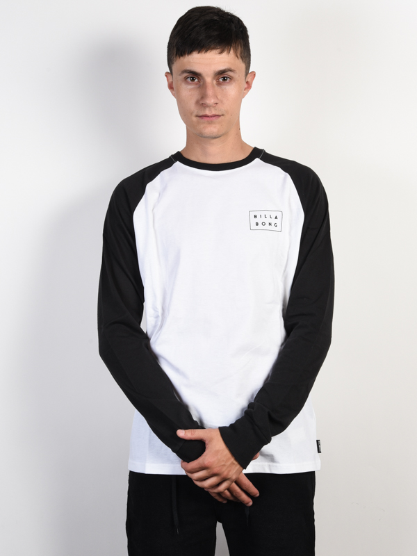 Billabong DIE CUT black pánske tričko s dlhým rukávom - S
