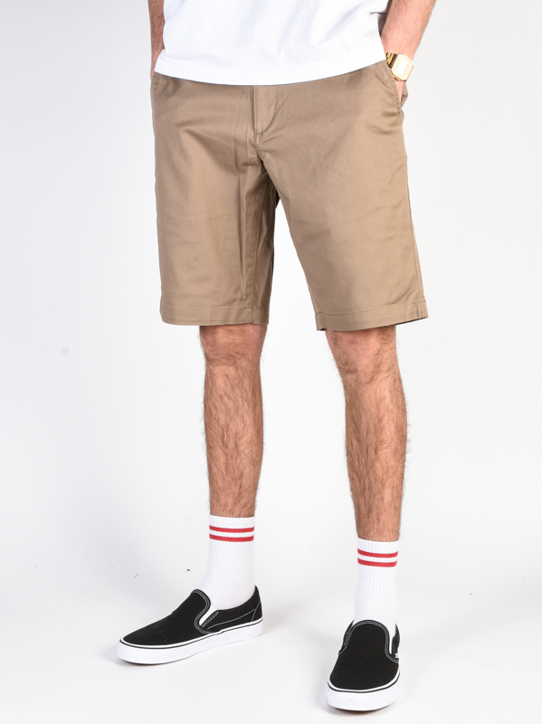 RVCA WEEKEND STRETCH KHAKI pánske plátené kraťasy - 31