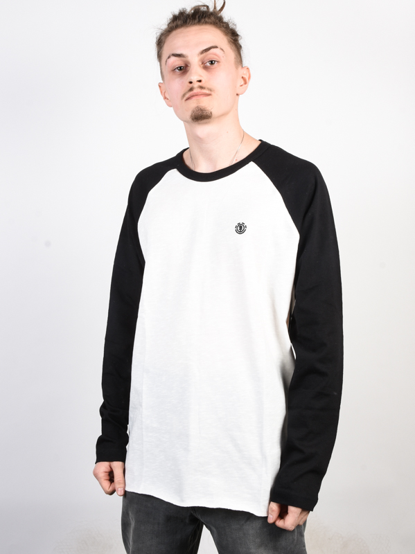 Element BLUNT black pánske tričko s dlhým rukávom - XL