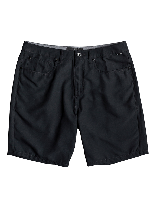 Quiksilver Nelson Surfwash black pánske kúpacie kraťasy - 30