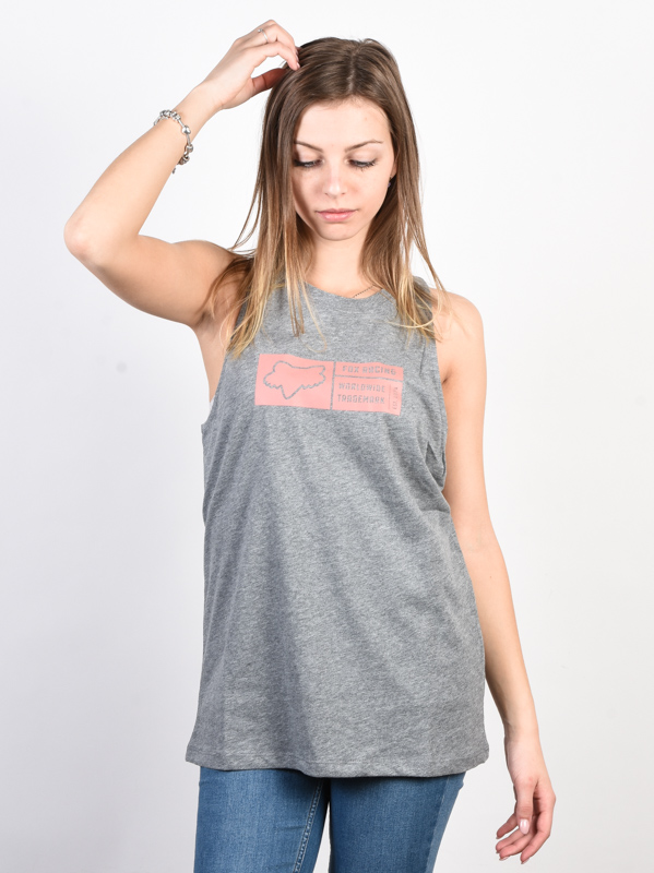 Fox Tracker HEATHER GRAPHITE dámske tielko - L