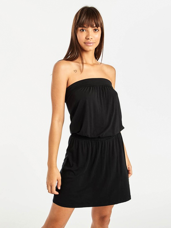 Billabong AMED black plesové šaty krátke - S