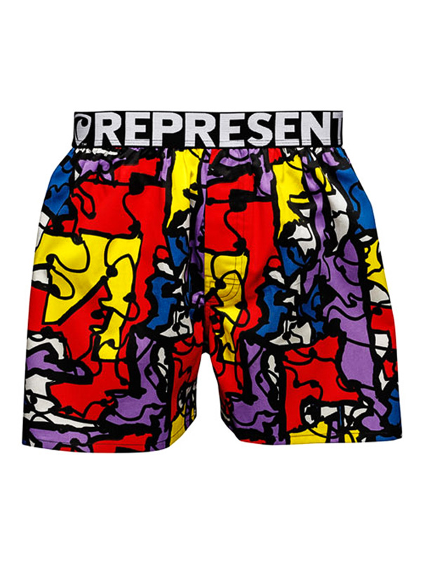 Represent MIKE BATTLEFIELD YEL pánske trenky - M