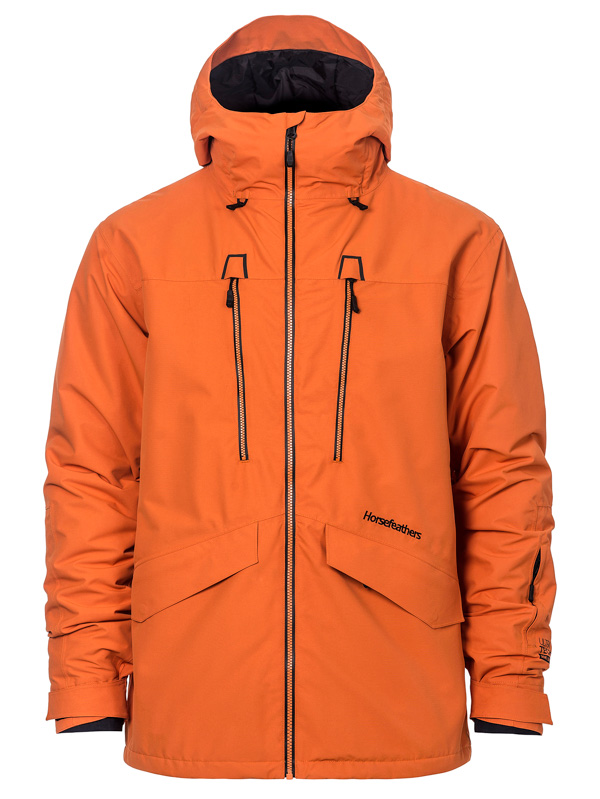 Horsefeathers HALEN TYLER jaffa orange zimná pánska bunda - L