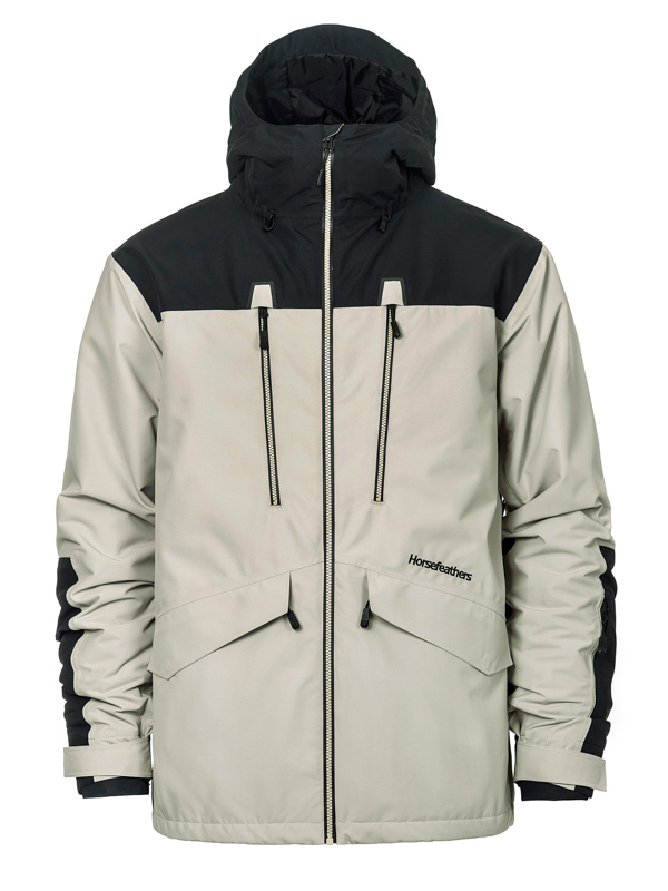 Horsefeathers HALEN CEMENT zimná pánska bunda - XL