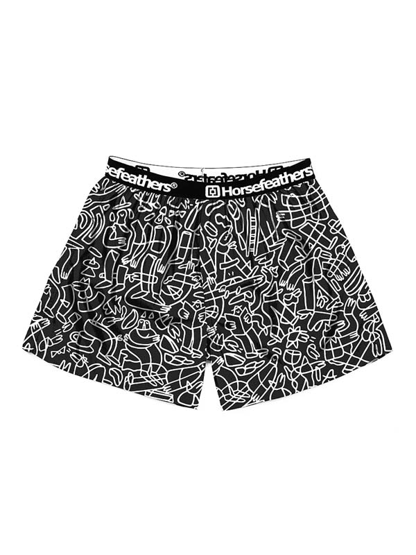 Horsefeathers FRAZIER LUCAS doodle pánske trenky - XL