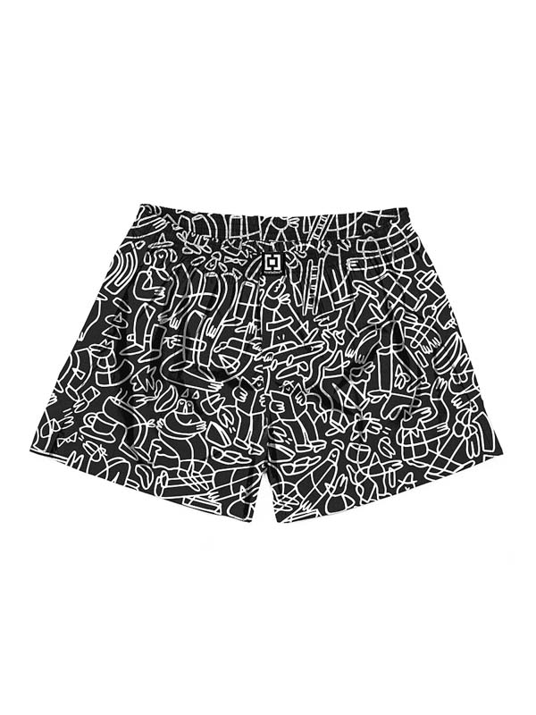 Horsefeathers MANNY LUCAS doodle pánske trenky - S
