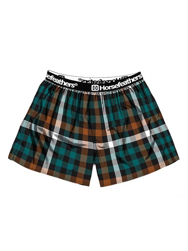 Horsefeathers CLAY teal green pánske trenky - XL