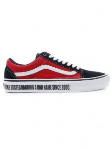 Vans Old Skool Pro (BAKER) BLACK/WHITE/RED