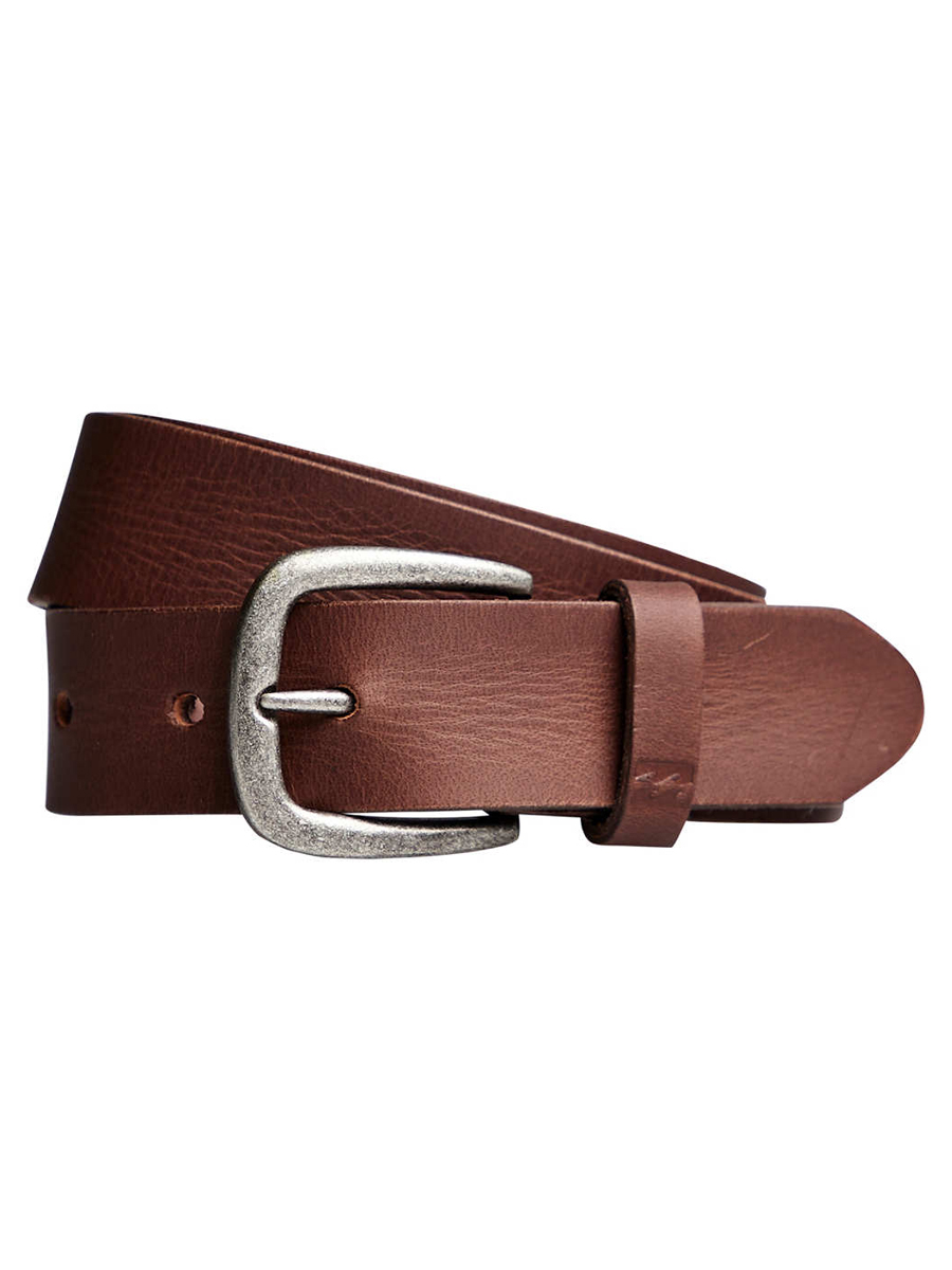 Billabong ALL DAY LEATHER brown pánsky kožený opasok - L/XL