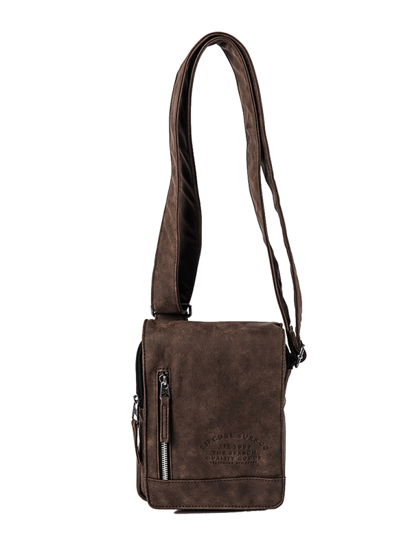 Rip Curl LEAZARD POUCH brown pánska taška cez rameno