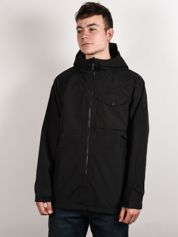 Burton PORTAL TRUE BLACK zimná pánska bunda - L
