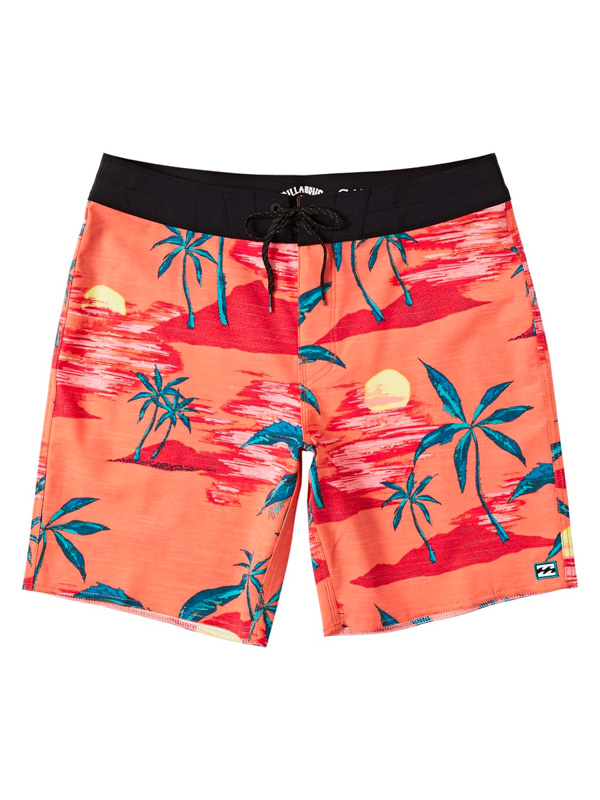 Billabong SUNDAYS PRO neon pánske kúpacie kraťasy - 32