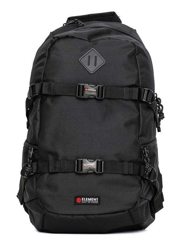 Element JAYWALKER all black školský batoh