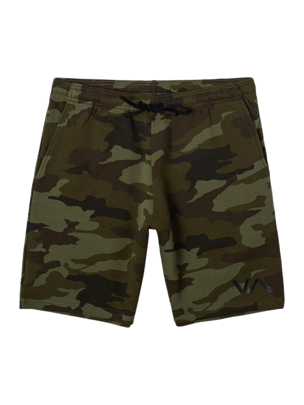 RVCA SPORT IV CAMO pánske plátené kraťasy - M
