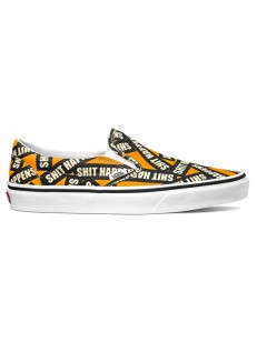 Vans Classic Slip-On (Shit Happens) cadmium yellow/