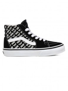 Vans SK8-Hi (Logo Repeat) black/true white