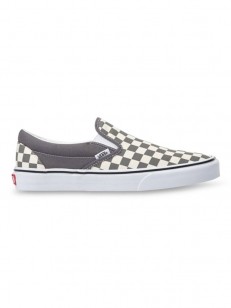 Vans Classic Slip-On (Checkerboard) pewter/true whi