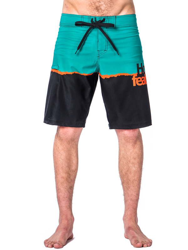 Horsefeathers STAN ORANGE pánske kúpacie kraťasy - 33