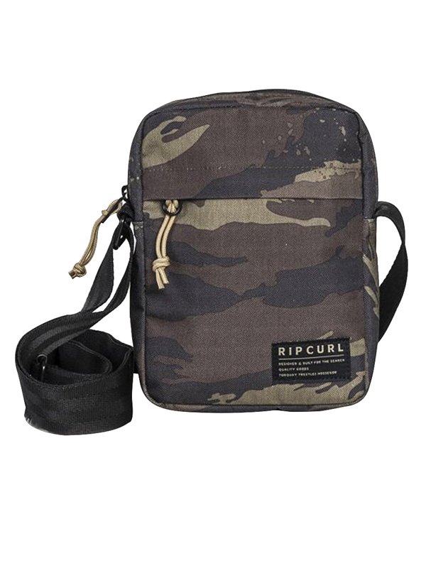 Rip Curl NO IDEA POUCH CAMO KHAKI pánska taška cez rameno