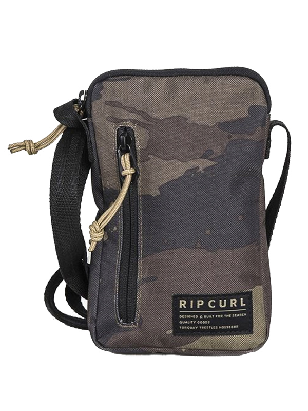 Rip Curl SLIM POUCH CAMO KHAKI pánska taška cez rameno
