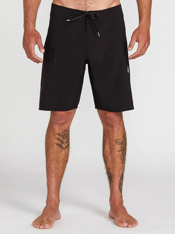 Volcom Lido Solid Mod black pánske kúpacie kraťasy - 38