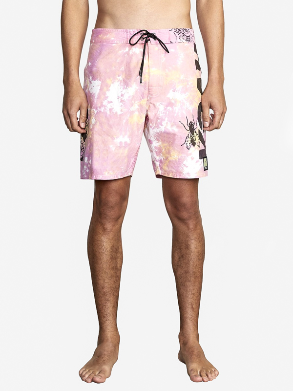 RVCA BUGGED OUT TRUNK MULTI pánske kúpacie kraťasy - 33