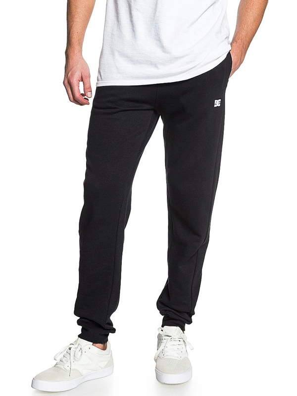 Dc REBEL SL black pánske tepláky - M