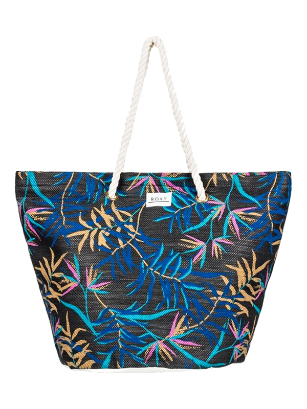 Roxy SUNSEEKER ANTHRACITE WILD LEAVES S dámska taška cez rameno