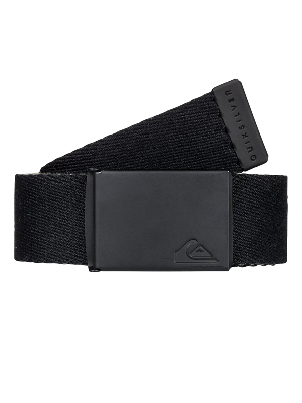 Quiksilver The Jam 5 black pánsky textilný opasok