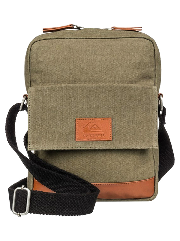 Quiksilver PREMIUM MAGICAL BURNT OLIVE pánska taška cez rameno - XL