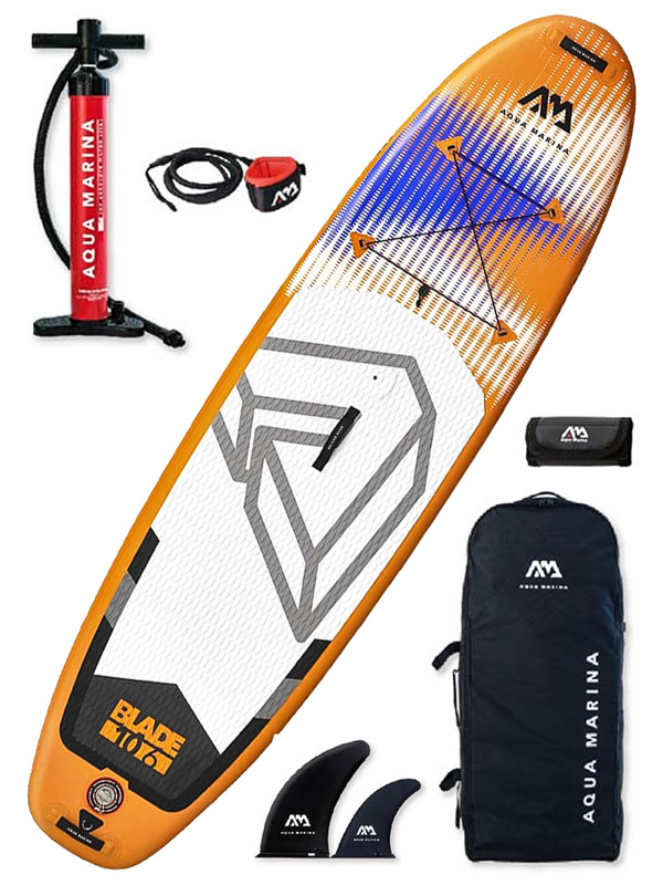 Aqua Marina Blade ORANGE paddleboard - 10'6"-33"