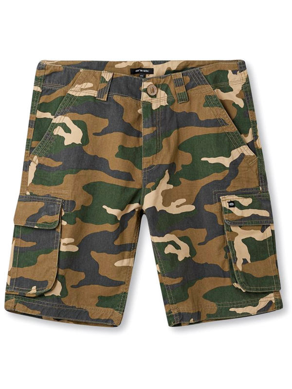 Animal MAZO CAMO pánske plátené kraťasy - 38