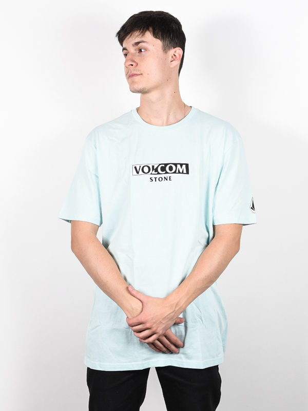 Volcom For Never Resin Blue pánske tričko s krátkym rukávom - XL
