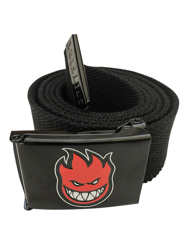 Spitfire BIGHEAD FILL BLK/RED pánsky textilný opasok