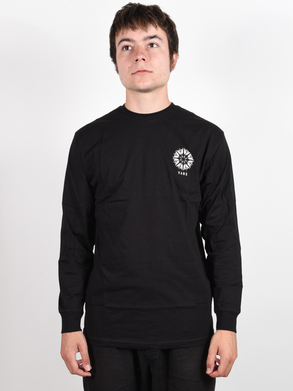 Vans DENNIS ENARSON black pánske tričko s dlhým rukávom - L