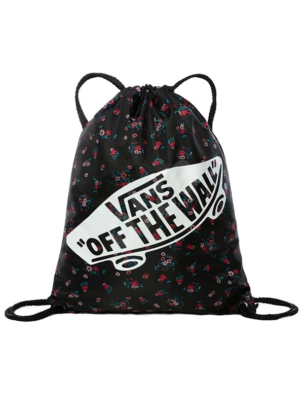 Vans BENCHED BEAUTY FLORAL BLACK školský batoh