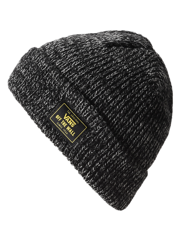 Vans BRUCKNER CUFF BLACK HEATHER pánska čiapka