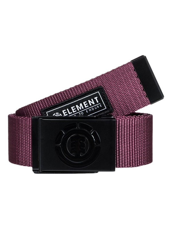 Element BEYOND VINTAGE RED pánsky textilný opasok