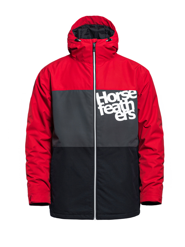 Horsefeathers HALE RED zimná pánska bunda - XS