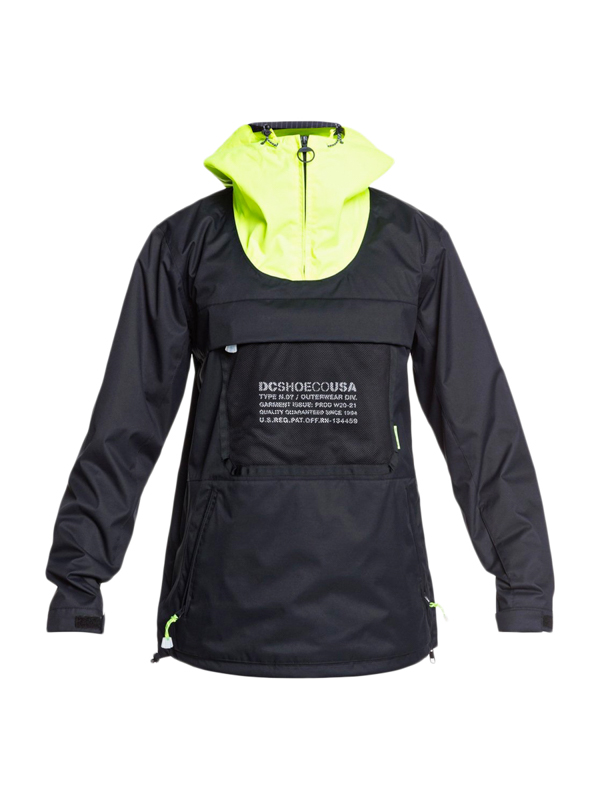 Dc ASAP ANORAK black zimná pánska bunda - M